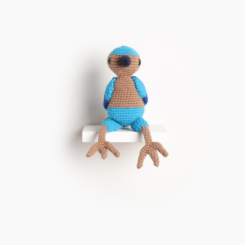 Azula the Indian Roller Bird Crochet Pattern